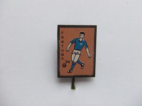 voetbalspeldje Fortuna '54 bruin